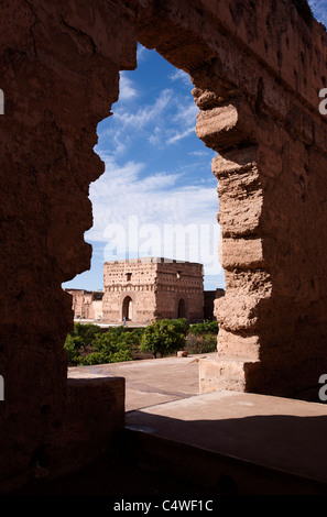 Palais El Badii. Marrakech, Morocco. Stock Photo