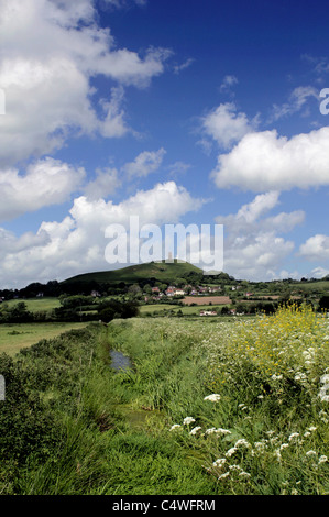 Glastonbury Tor, Somerset, UK Stock Photo