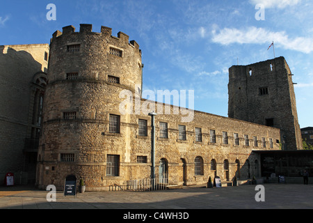 Oxford Castle in Oxford, England. Stock Photo