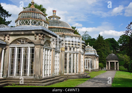 The Pavilion in The Gardens at Alton Towers Theme Park, Alton, Staffordshire, England, United Kingdom Stock Photo