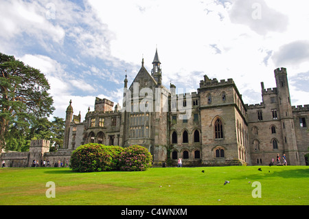 'The Towers' House, Alton Towers Theme Park, Alton, Staffordshire, England, United Kingdom Stock Photo