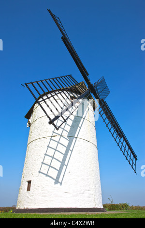 Ashton Windmill, Chapel Allerton, Axbridge, Somerset Stock Photo