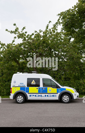 A Ford Connect British Transport Police Dog Van Stock Photo