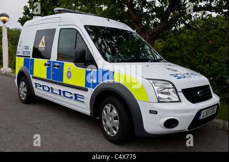 A Ford Connect British Transport Police Dog Van Stock Photo