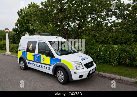 A Ford Connect British Transport Police Dog Van Stock Photo