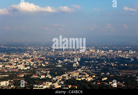 View Over Chiang Mai, Thailand Stock Photo