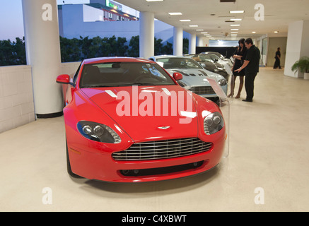 Galpin Motor's Club Aston Martin showroom. Stock Photo