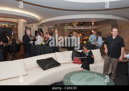 Galpin Motor's Club Aston Martin showroom. Stock Photo