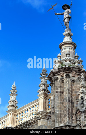 Episcopal Palace (1889-1913, by Antoni Gaudi), Astorga, Leon, Spain Stock Photo