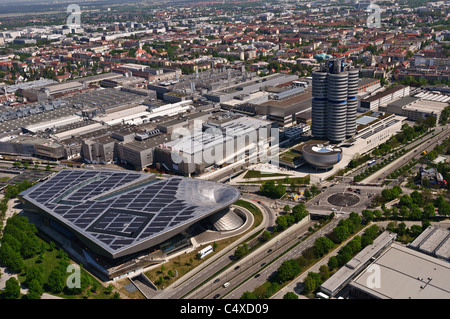 BMW Headquarters and BMW Welt (BMW World) - Munich, Germany Stock Photo