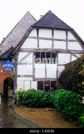 King John S House Romsey Hampshire England Stock Photo - Alamy