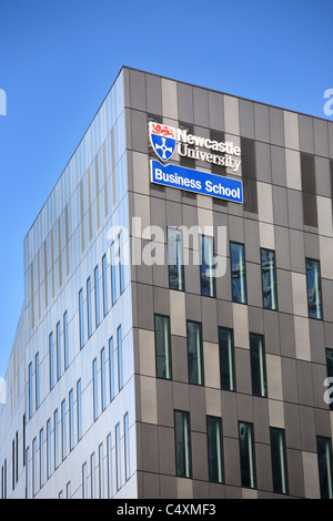 Newcastle University Business School building mi Stock Photo