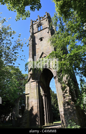 15th century Friar Tower, Richmond, North Yorkshire, England, UK Stock Photo