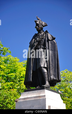 General Wolfe Statue, Greenwich Park, Greenwich, London Borough of Greenwich, Greater London, England, United Kingdom Stock Photo