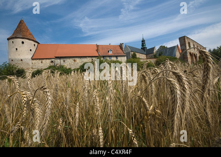 The Cistercian Abbey in Sulejow, Poland Stock Photo