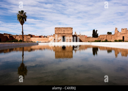 Palais El Badii. Marrakech, Morocco. Stock Photo