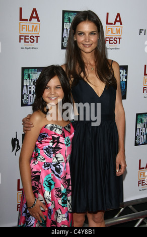 BAILEE MADISON KATIE HOLMES DON'T BE AFRAID OF THE DARK. LOS ANGELES PREMIERE DOWNTOWN LOS ANGELES CALIFORNIA USA 26 June 20 Stock Photo