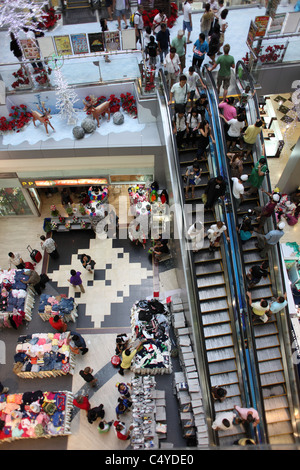 Inside Shopping Mall, Bangkok, Thailand Stock Photo