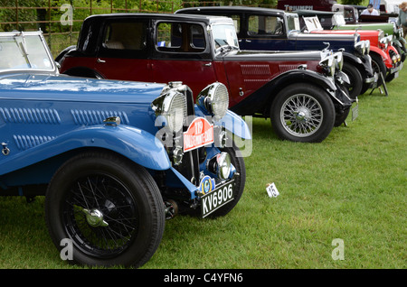 triumph cars ragley hall warwickshire Stock Photo