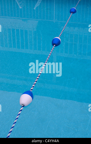 swimming pool float Stock Photo