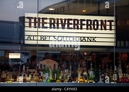 Riverfront Bar at the British Film Institute - BFI, South Bank, London, England, UK