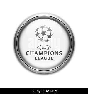 Champions League UEFA logo flag symbol icon Stock Photo - Alamy