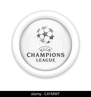 Champions League UEFA logo flag symbol icon Stock Photo - Alamy