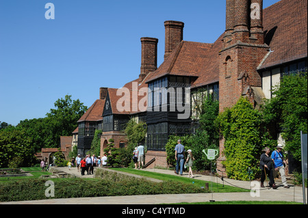 RHS Bisley  Garden in Surrey England UK visitors in the grounds of this famous establishment Stock Photo