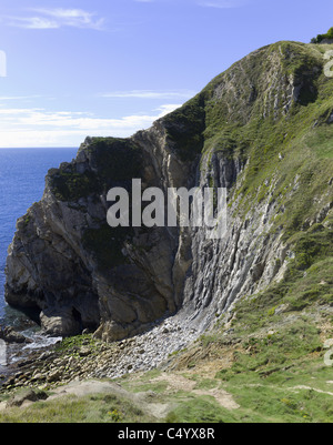 baggy point croyde bay devon Stock Photo