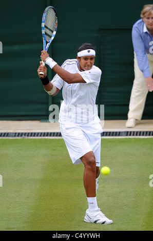 AKGUL AMANMURADOVA UZBEKISTAN UZBEKISTAN WIMBLEDON LAWN TENNIS CLUB WIMBLEDON ENGLAND 20 June 2011 Stock Photo