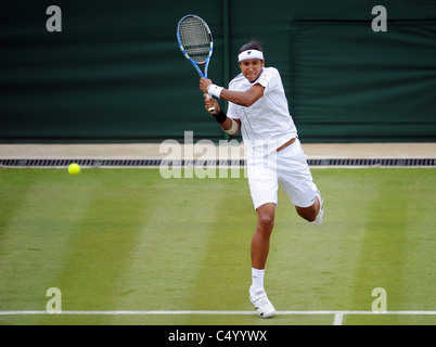 AKGUL AMANMURADOVA UZBEKISTAN UZBEKISTAN WIMBLEDON LAWN TENNIS CLUB WIMBLEDON ENGLAND 20 June 2011 Stock Photo