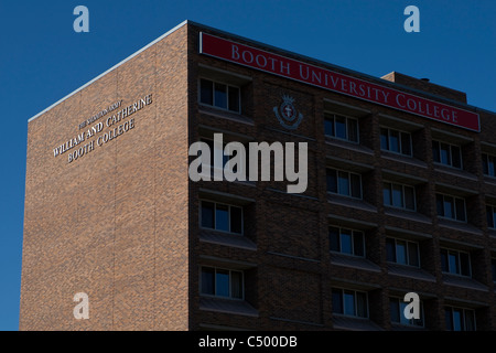 Booth College University is pictured in Winnipeg Stock Photo