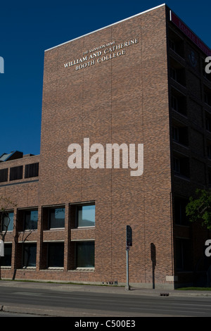 Booth College University is pictured in Winnipeg Stock Photo