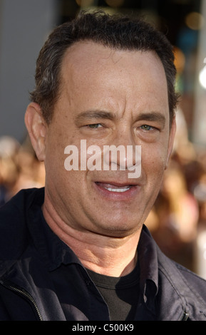 TOM HANKS LARRY CROWNE. WORLD PREMIERE HOLLYWOOD LOS ANGELES CALIFORNIA USA 27 June 2011 Stock Photo