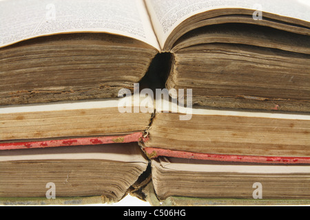 Vintage Books Stock Photo