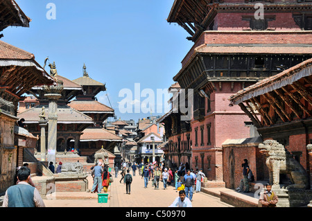 The Durbar Square of Patan, Kathmandu. Stock Photo