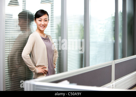 Portrait of a Confident Young Businesswoman Stock Photo