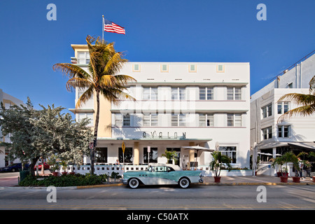 Avalon Hotel, South Beach, Miami Stock Photo
