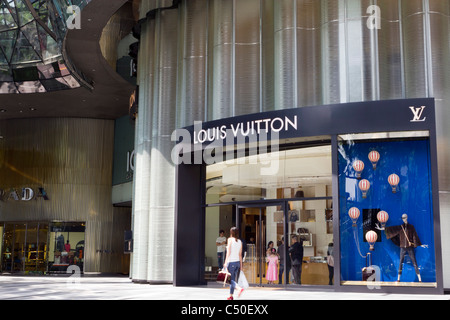 Louis Vuitton store in ION Orchard with collection by Japanese artist Stock Photo: 50546533 - Alamy