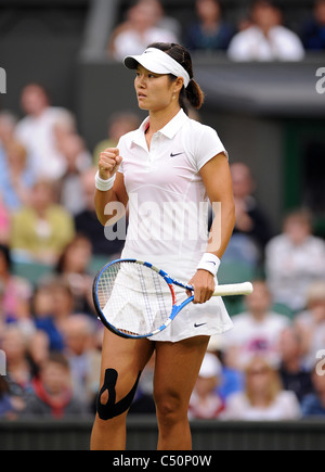 NA LI CHINA CHINA WIMBLEDON LAWN TENNIS CLUB WIMBLEDON ENGLAND 23 June 2011 Stock Photo