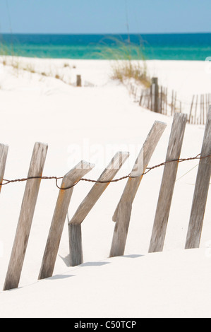 sand dune on Perdido Key, Florida Stock Photo