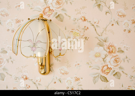 Decorative wall light Stock Photo