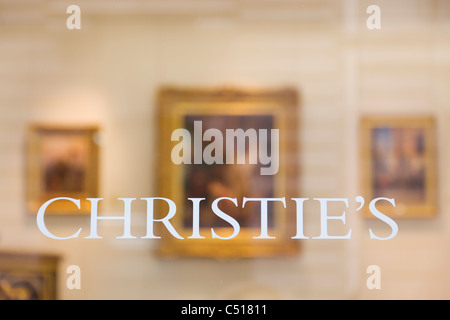 Christie's London Stock Photo