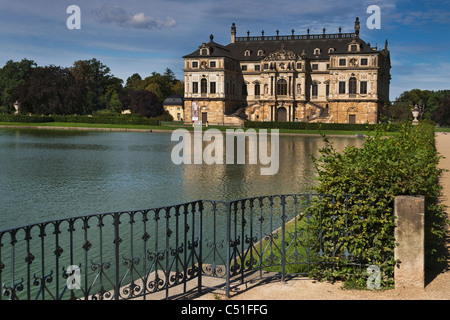 Palais im Großen Garten Dresden | palace in the grosse garten park Dresden Stock Photo