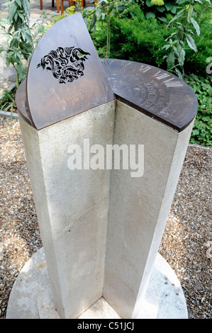 Memorial in the British Medical Association Garden BMA in rememberance to the 7th July bombing London England UK