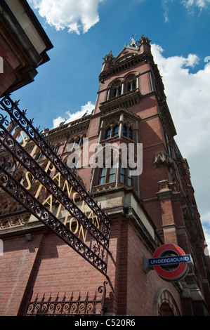 St. Pancras underground station in London, England, UK. Stock Photo