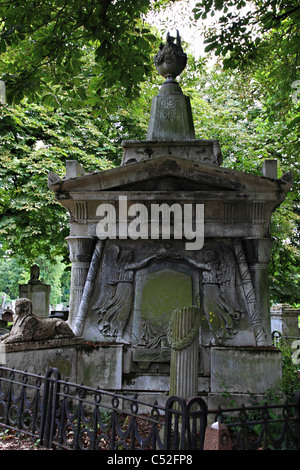 Kensal Green cemetery, London, England Stock Photo