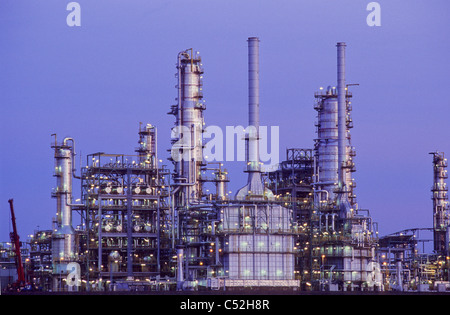 oil refinery in Leuna, Saxony-Anhalt, Germany Stock Photo