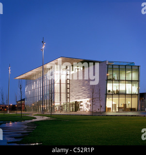 The New Middlesborugh Institute of Modern Art in Middlesborough city centre. Stock Photo