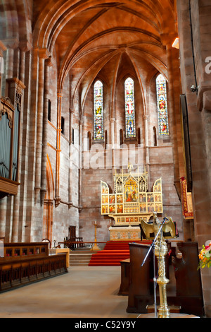 Shrewsbury Abbey, Shropshire. Stock Photo